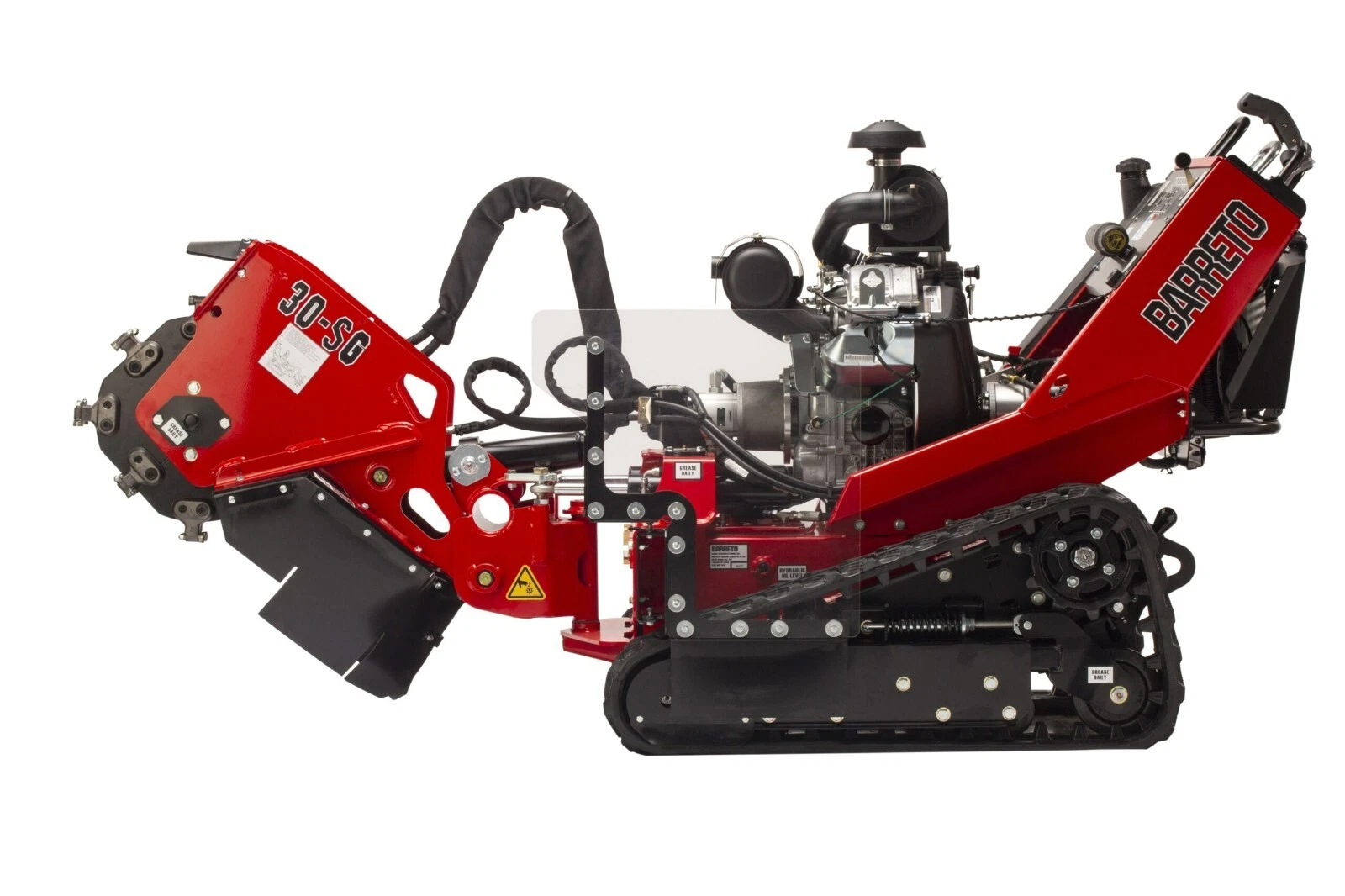 Grinder, Stump 31hp Baretto on Tracks