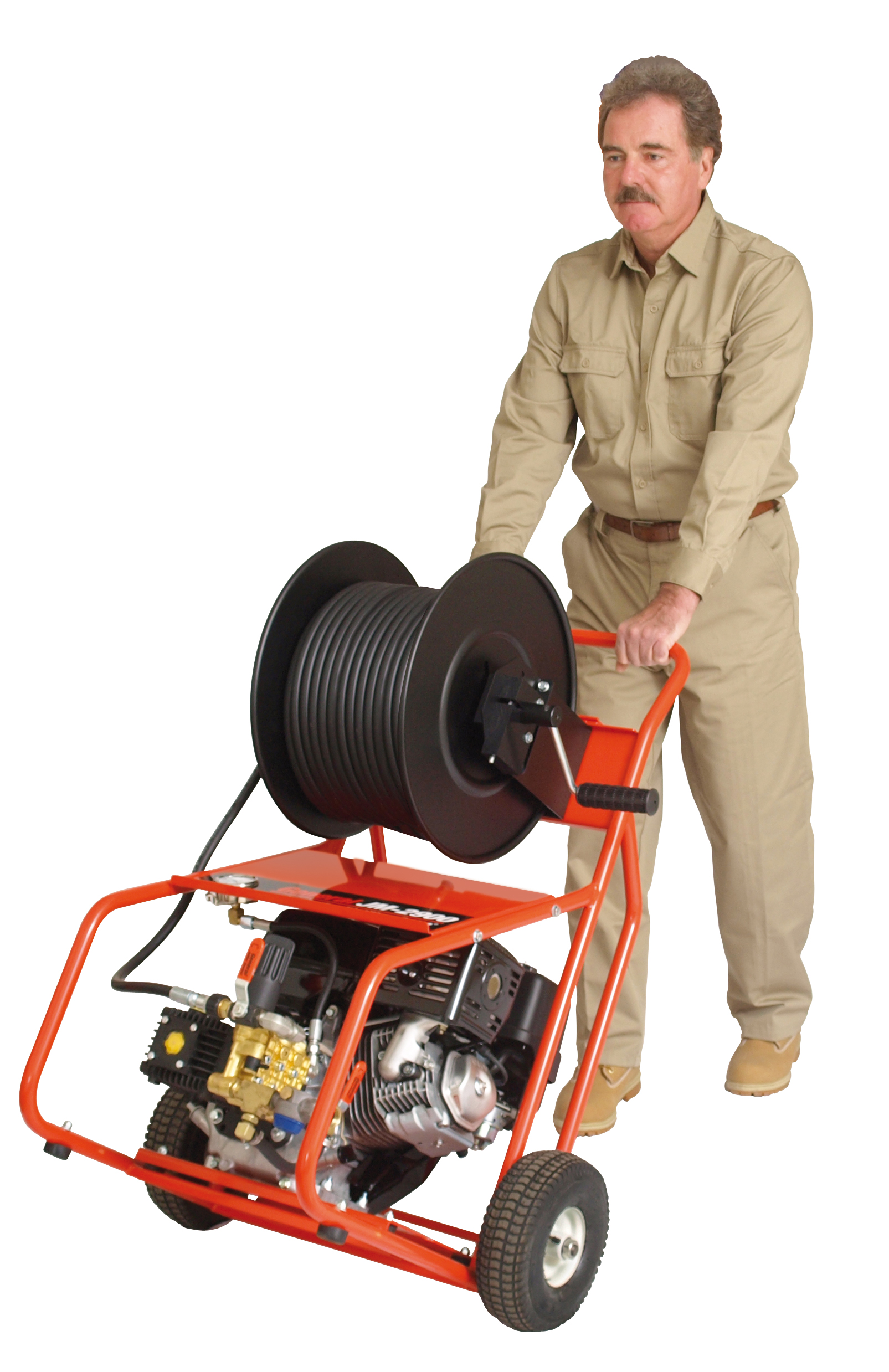 Jetter, Snake Sewer & Drain Line Cleaner Gasoline 3000psi