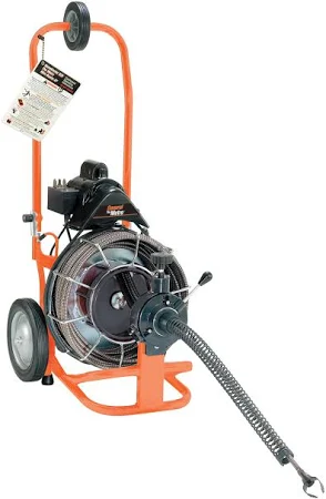 Snake, Sewer Drain Cleaner Powered Auto Feed