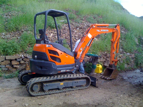 Excavator, Kubota U27 Mini Ex