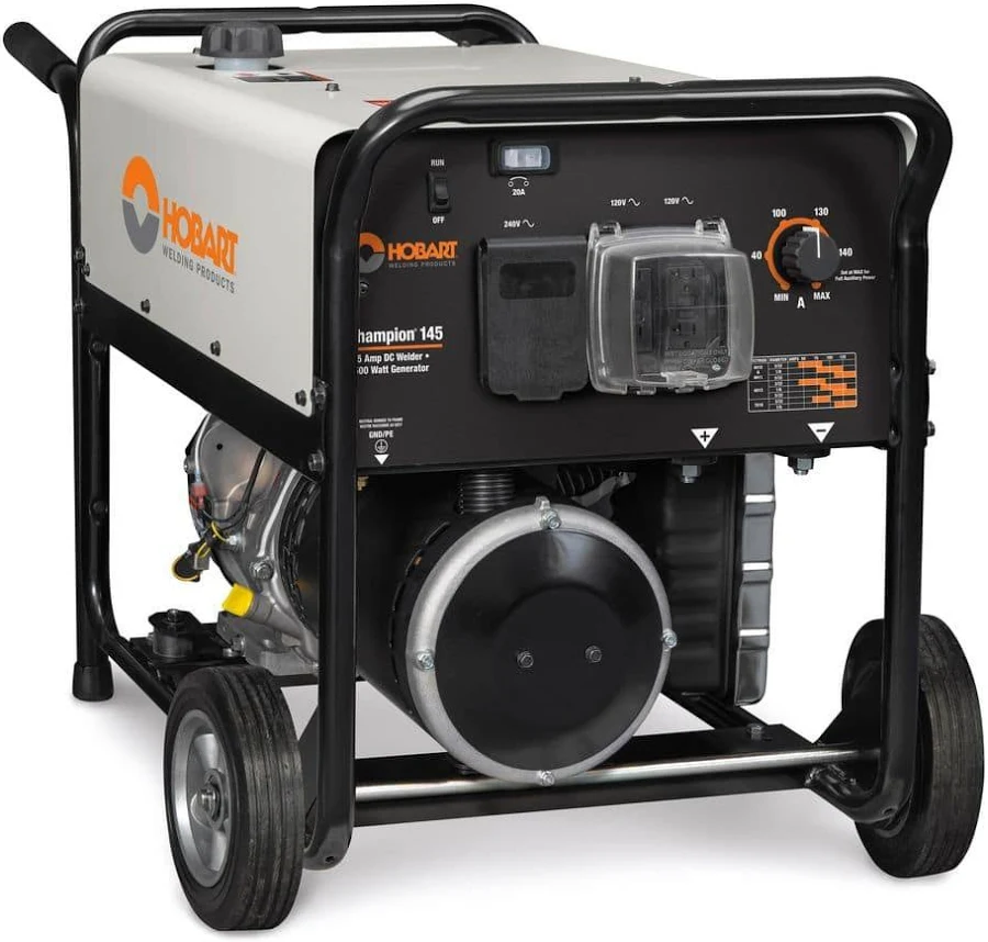 Welder, ARC 140 Amp DC Hobart Gasoline Powered w/Generator